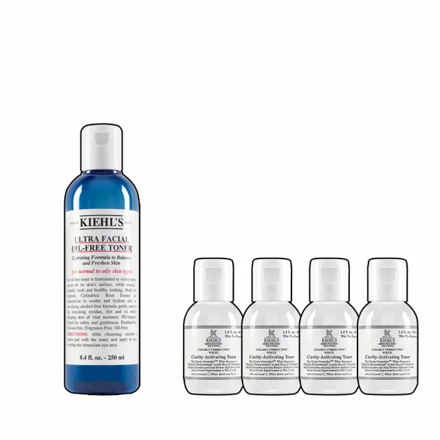 【Kiehl’s 契爾氏】效期:2025/07官方直營 冰河保濕無油清爽化妝水250ml(Kiehl’s)