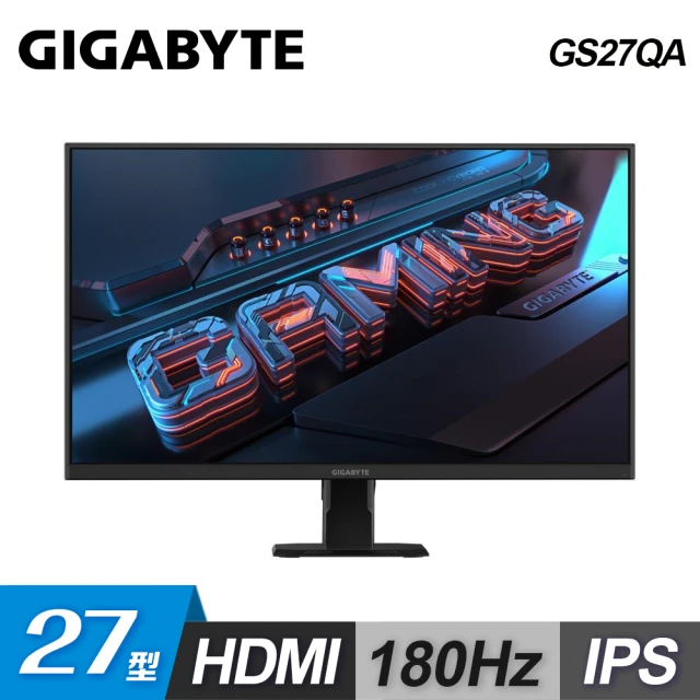 GIGABYTE 技嘉 GS27QA 27型 180Hz I