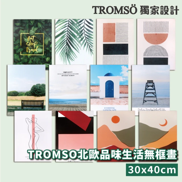 TROMSOTROMSO 北歐品味生活無框畫-30x40cm(多款任選)