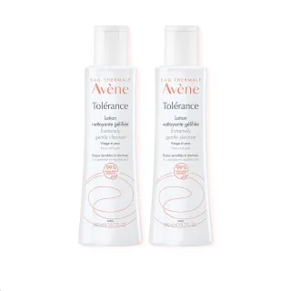 【Avene 雅漾官方直營】舒敏洗卸潔顏凝露200ml 2入組(洗面乳/卸妝乳)