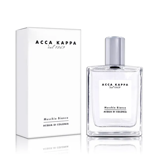 【Acca Kappa】白麝香古龍水 50ml(平行輸入)