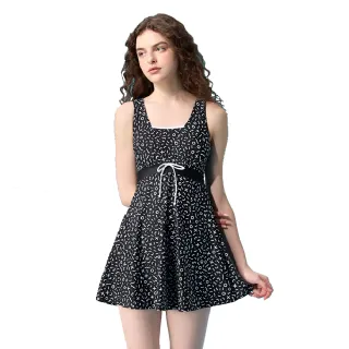 【Summer Love 夏之戀】連身帶裙泳衣 -加大碼(S24719)