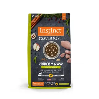 【Instinct原點】健康體態低脂雞肉凍乾成貓配方10lb(WDJ推薦  貓飼料 無穀飼料 肉含量高)