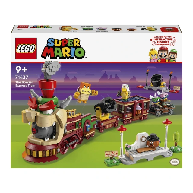 LEGO 樂高 71437 Super Mario 超級瑪利歐系列 庫巴特快列車(遊戲 火車 模型)