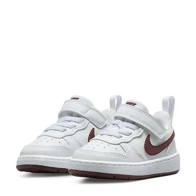 【NIKE 耐吉】運動鞋 童鞋 小童 兒童 魔鬼氈 COURT BOROUGH LOW RECRAFT TD 白 DV5458-112