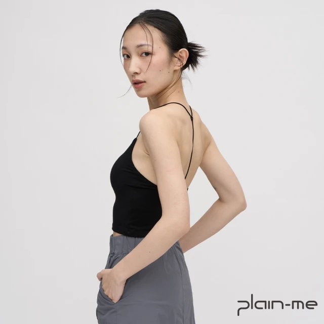 plain-me SAAKO T字細帶BRA TOP SAA0024-242(女款 共2色 背心 無袖上衣 Bra Top)