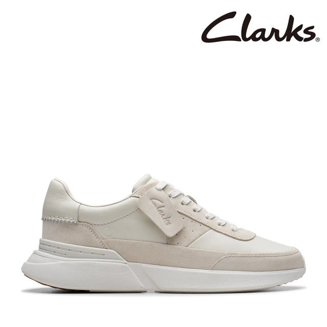 Clarks 男鞋 Craft Pace 輕盈如雲復古跑鞋 休閒鞋 運動鞋(CLM79691C)