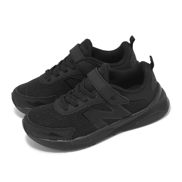 NEW BALANCE 慢跑鞋 545 中童 寬楦 黑 魔鬼氈 緩衝 小朋友 運動鞋 NB(PT545BB1-W)