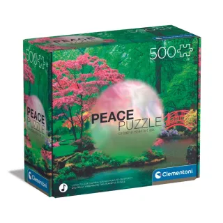 【雷諾瓦】雨滴搖籃曲 /Peace Puzzle/500片/Clementoni(桌遊/益智/裝飾/送禮/禮物)