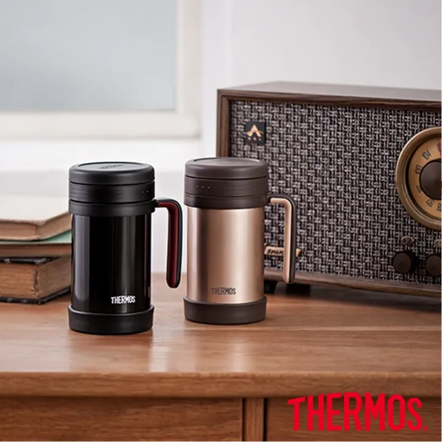 【THERMOS 膳魔師】不鏽鋼真空保溫杯500ml(TCMF-501)