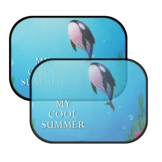 【E.City】秒裝車用靜電吸附側窗遮陽檔(2入)