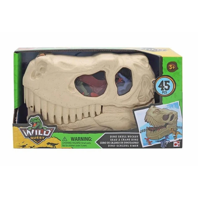 ToysRUs 玩具反斗城 Wild Quest Dino暴龍收納盒-附恐龍模型