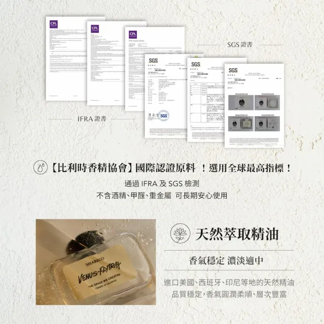 【SHARECO】捕蠅草迷幻空間擴香方瓶200ml/空瓶不含擴香棒&擴香液+擴香補充包450ml(多款任選)