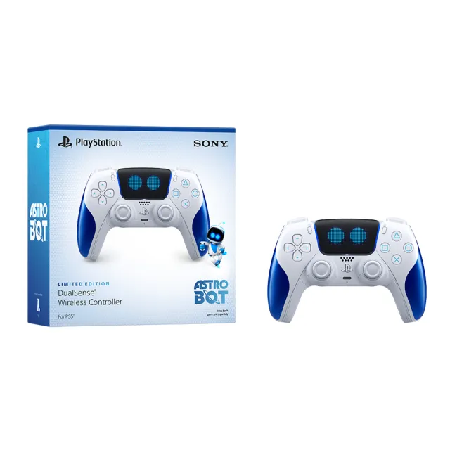 【SONY 索尼】PS5 DualSense 原廠無線控制器(Astro Bot限量款)
