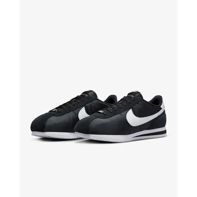 【NIKE 耐吉】運動鞋 慢跑鞋 休閒鞋 男鞋 女鞋 NIKE CORTEZ TXT 阿甘鞋 黑  白(HF0263001)