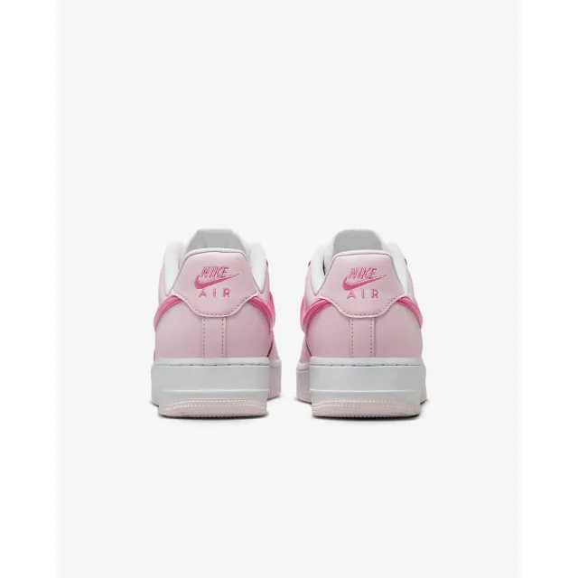 【NIKE 耐吉】運動鞋 休閒鞋 女鞋 男鞋 W AIR FORCE 1 07 LX Pearl Pink Paw Print 粉紅 貓掌(HM3696661)