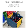 【韓國Damda】Plus四輪摺疊購物車二入組(多色任選二)