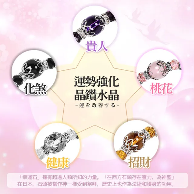 【開運億姊】晶鑽白水晶手鍊-化煞旺九紫離火運增強正向能量手鍊