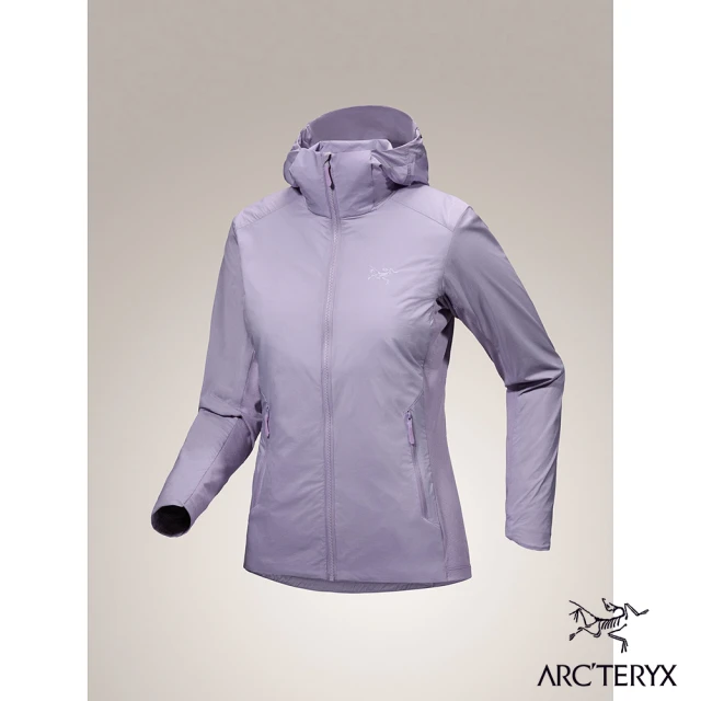 Arcteryx 始祖鳥 女 Atom 輕量化纖外套(藍香紫)