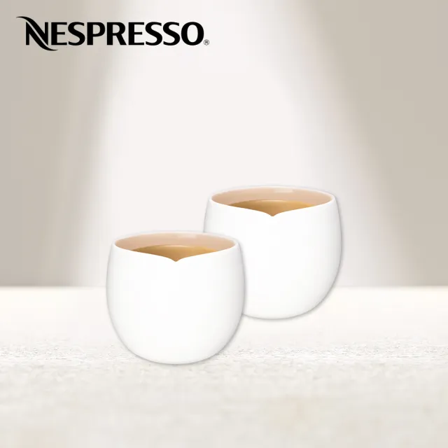 【Nespresso】Origin Lungo雙層陶瓷杯組(內含2只 Lungo 雙層陶瓷咖啡杯_180ml)