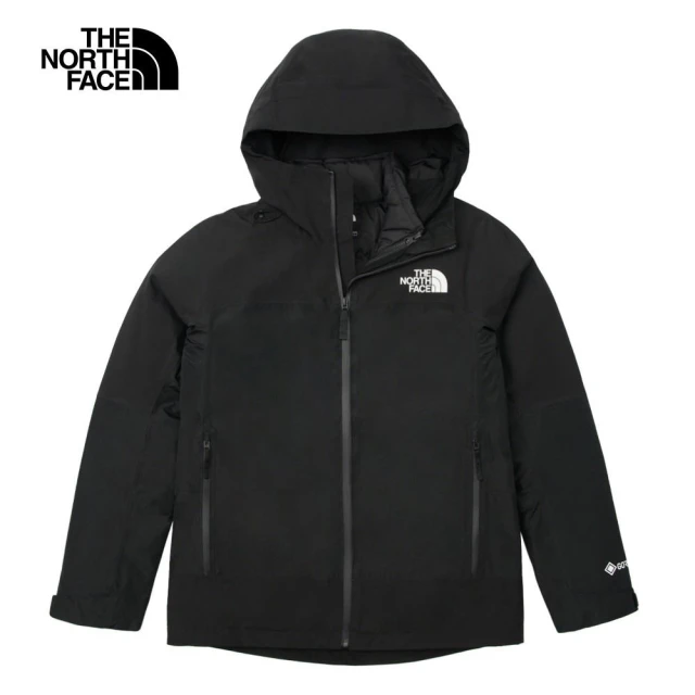 The North Face TNF 北臉 戶外 Gore-Tex 三合一外套W MOUNTAIN LGT GTX TRIJCT-AP 女 黑(NF0A83RU4H0)