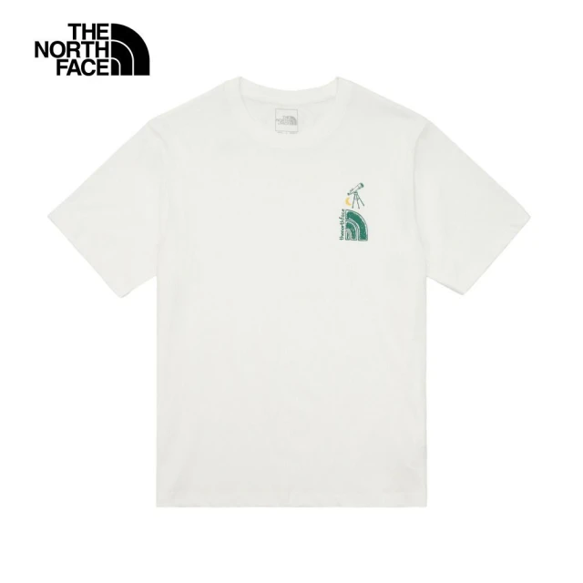 The North FaceThe North Face TNF 北臉 短袖上衣 休閒 U BTS S/S RLX TEE - AP 男 女 白色(NF0A8AT4FN4)