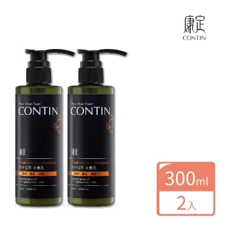 【CONTIN 康定】蒜頭酵素植萃洗髮精/洗髮乳300mlx2入組(長達120天的發酵製作過程 植萃守護家人頭皮健康)