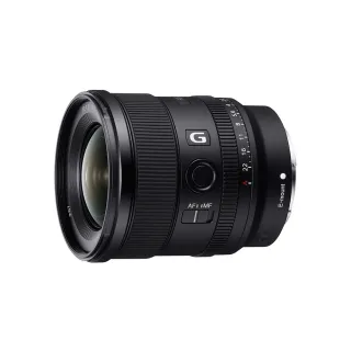 【SONY 索尼】FE 20mm F1.8 G 全片幅大光圈超廣角定焦鏡頭(公司貨 保固 24個月)