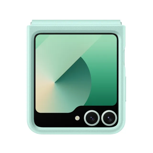 【Samsung 三星】Galaxy Z Flip6 原廠純素皮革保護殼(EF-VF741)