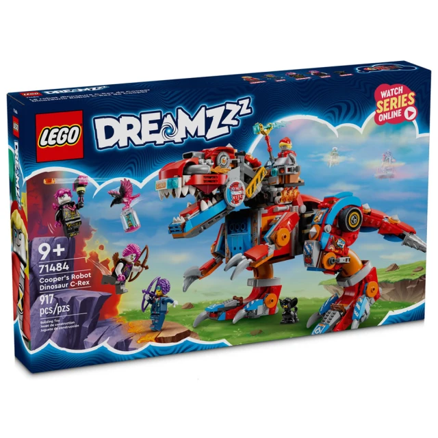 LEGO 樂高 71484 DREAMZzz系列 - 庫柏的機器恐龍酷暴龍