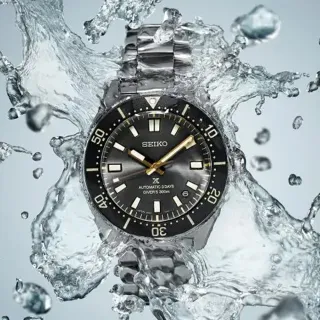 【SEIKO 精工】Prospex 100週年三日鍊1965經典復刻機械潛水錶-灰x銀/40mm 父親節限定(SPB455J1/6R55-00G0N)