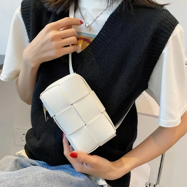 【MoonDy】雙11 包包 女生包包 編織包包 小廢包 側背包女 斜背包 小包包 側背小包 斜背包女小