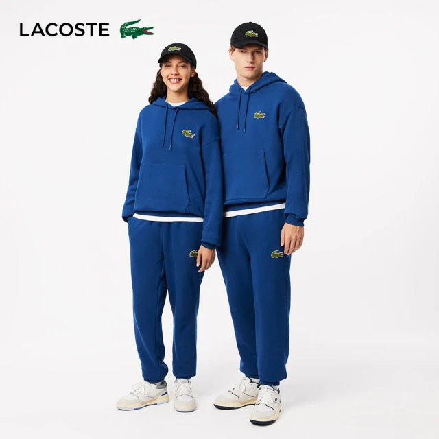 LACOSTE 女裝-直筒單色運動褲(深藍色) 推薦