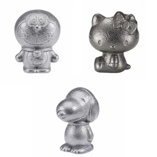 【南部鐵器】日本製 南部鐵玉 造型HELLO KITTY.史努比.哆啦A夢(湯鍋/甜湯/茶壺料理用增加鐵離子/桌上擺飾)