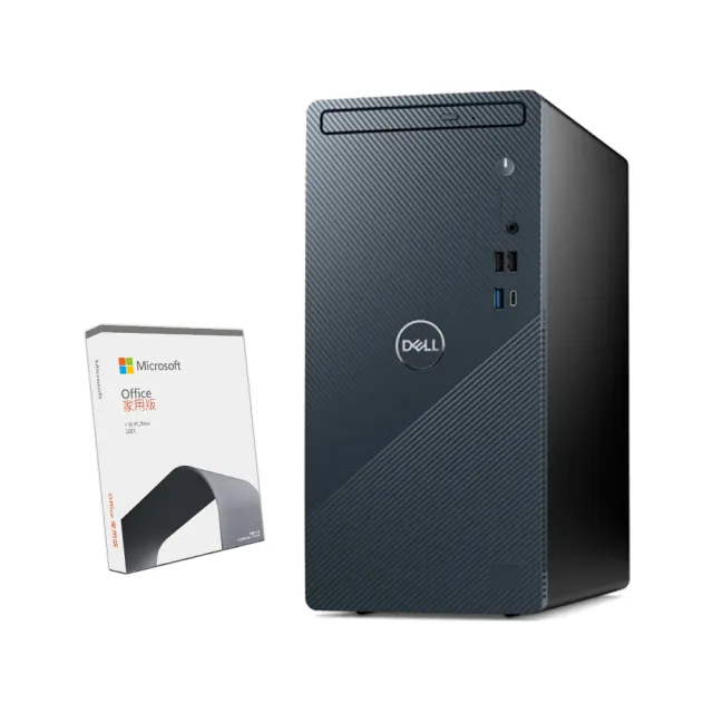 【DELL 戴爾】Office 2021組★i5十核心桌上型電腦(Inspiron/3030T-R1508BTWW/i5-14400/8G/512G SSD/W11/460