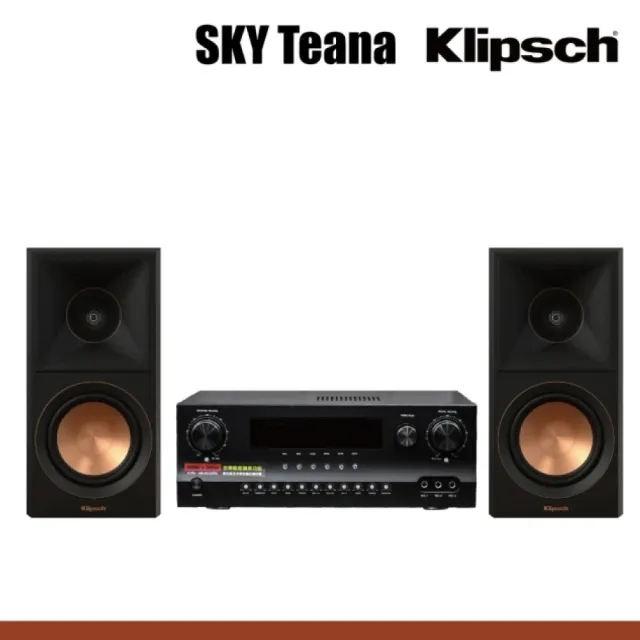 【Klipsch】RP-500M II書架式喇叭+Sky Teana DW-2擴大機 卡拉OK