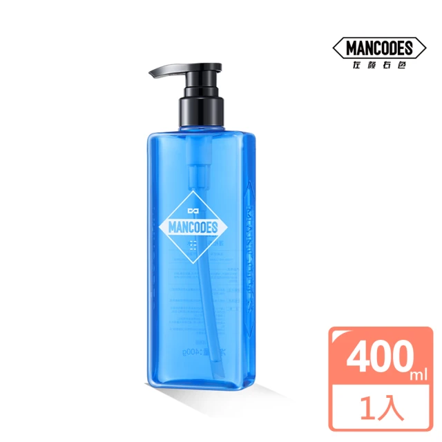 MANCODES 左顏右色 蓬鬆香氛洗髮露400g(洗髮露/洗髮精/洗髮乳/香氛洗髮精/控油洗髮露/男士洗髮精)