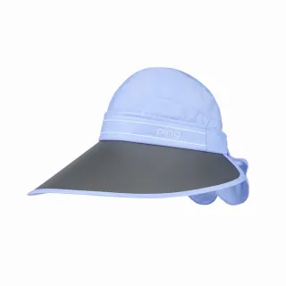 【PING】女款可拆帽頂抗UV遮陽高爾夫球帽-藍(吸濕排汗/抗UV/日本素材/GOLF/高爾夫/配件/RQ24101-53)