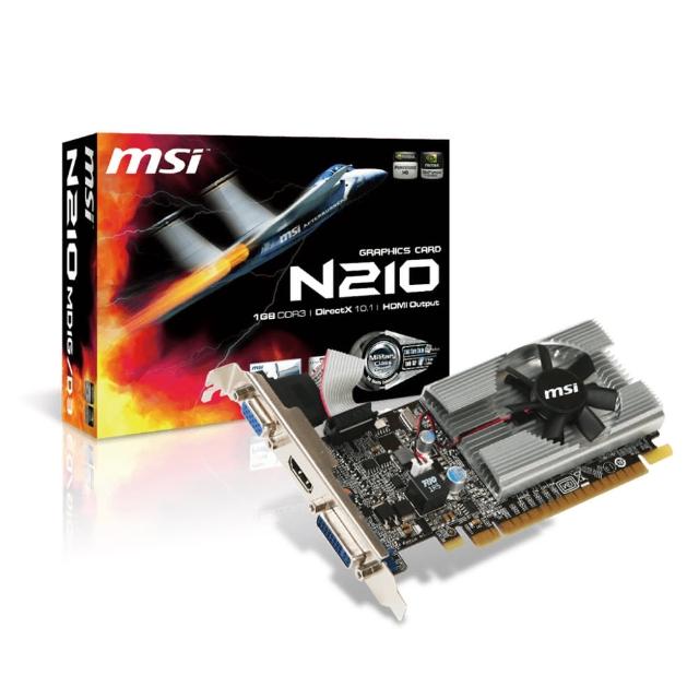 【MSI 微星】N210-MD1G/D3 顯示卡