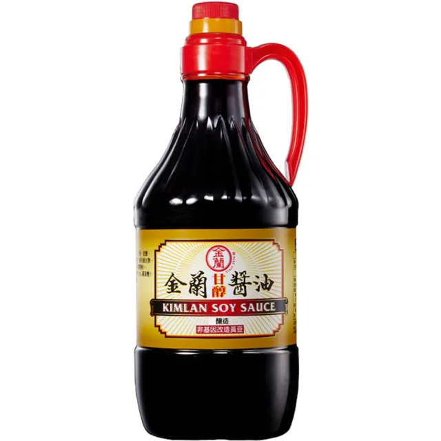 【金蘭食品】甘醇醬油1500ml x6入/箱