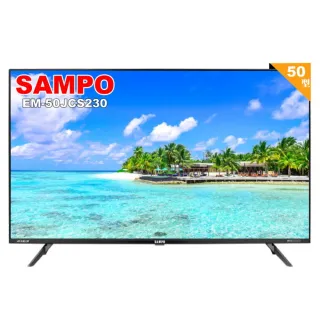 【SAMPO 聲寶】50型4K轟天雷智慧聯網顯示器(EM-50JCS230 福利品)