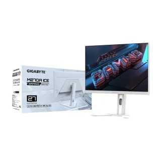 【GIGABYTE 技嘉】M27QA ICE 27型 HDR400 電競螢幕(27型/2K/180Hz/1ms/IPS/HDR400/KVM)