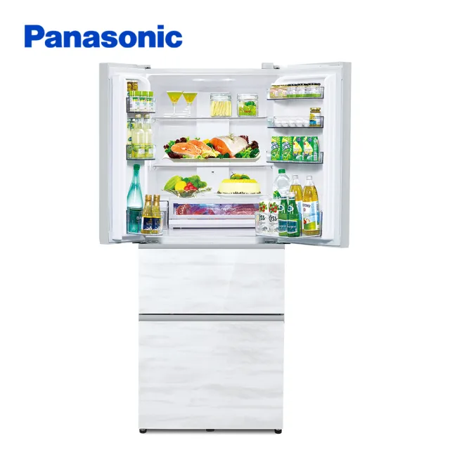 【Panasonic 國際牌】500公升一級能源效率四門變頻冰箱-雅士白(NR-D501XV-W)