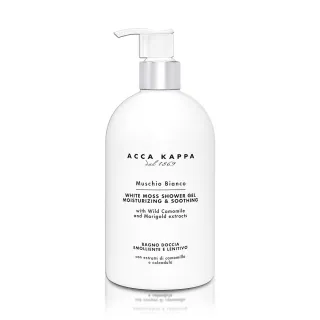 【Acca Kappa】White Moss 白麝香香水保濕沐浴乳 500ml(平行輸入)