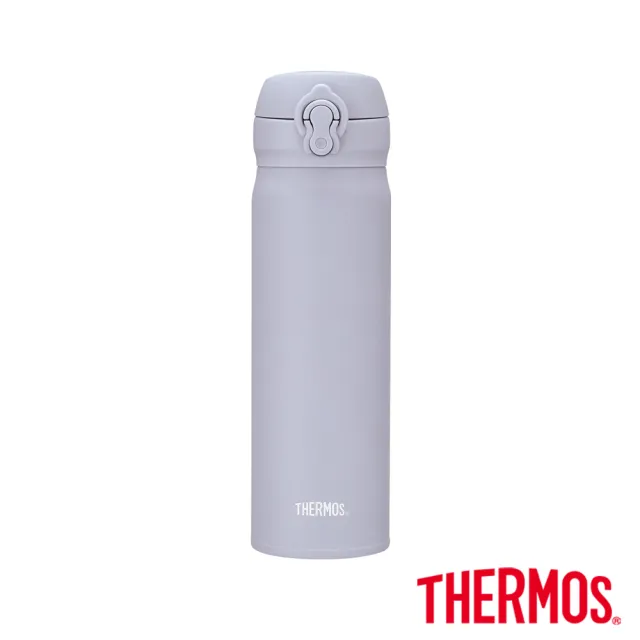 【THERMOS膳魔師】不鏽鋼超輕量彈蓋真空保溫瓶500ml(JNL-504)