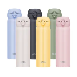 【THERMOS 膳魔師】不鏽鋼超輕量彈蓋真空保溫瓶500ml(JNL-506)