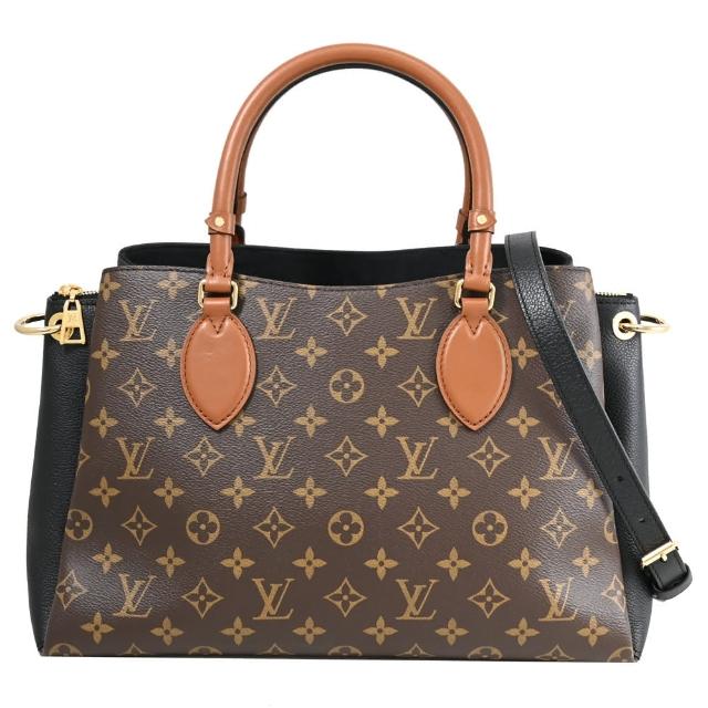 【Louis Vuitton 路易威登】LV M46508 Vendome MM 經典花紋拼接手提三層兩用包(現貨)