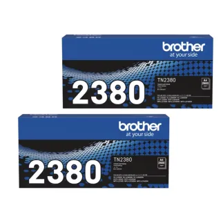 【brother】2入組★TN-2380 黑色原廠碳粉匣(適用：L2320/2700/2740/2540DW)