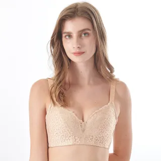 【LadyMe】超輕薄無鋼圈內衣褲-膚色(成套)