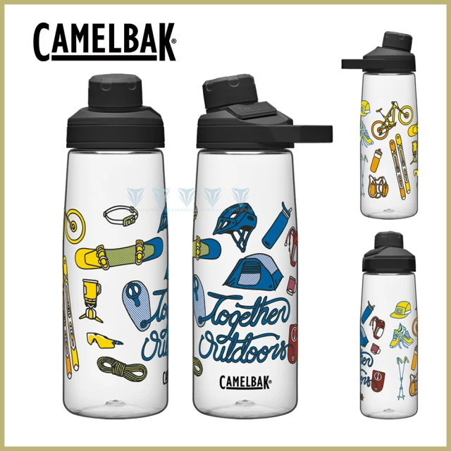 CAMELBAK 750ml Chute Mag 戶外運動水瓶 - 限定款式(驕傲出走/磁吸蓋/全新改款)